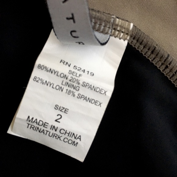 Trina Turk Mayan Riviera Colorblock Bikini Size 2 - Picture 4 of 7